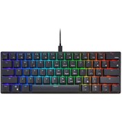 Resim Yunboo Rk61 Rgb Mekanik Oyun Klavyesi - Mavi Switch, Kompakt Tasarım, Özel Aydınlatma 