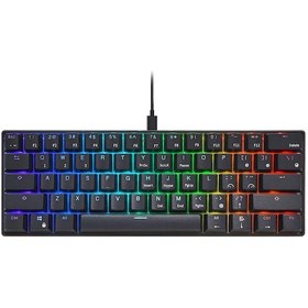 Resim Yunboo Rk61 Rgb Mekanik Oyun Klavyesi - Mavi Switch, Kompakt Tasarım, Özel Aydınlatma 