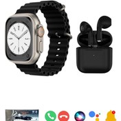 Resim BYRTECH T900 Watch Ultra 2 Akıllı Saat + Air Pro 5 Bluetooth Kulaklık İkili Paket 