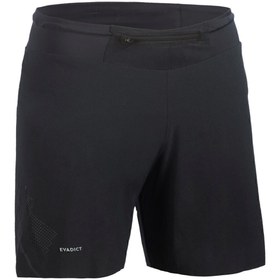 Resim Decathlon Erkek Arazi Koşusu Şortu - Siyah 