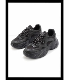 Resim Bambi Siyah Kadın Sneaker K01876014309 