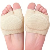 Resim 3 Çift/2 Çift/1 Çift Unisex Kaymaz ve Kaymaz Ayak Pedleri Günlük Kullanım İçin, Erkekler ve Kadınlar İçin Rahat Ayak Bakım Minderleri 