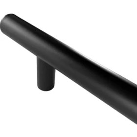 Resim Mabeyn Mutfak ve Banyo Dolabı Kapakları ve Çekmeceler Için Metal Kulp Paslanmaz Mobilya Dolap Kulbu 128MM Mat Siyah 2 Adet 