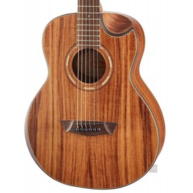 Resim Washburn WCGM55K Comfort G-Mini 5 Koa Akustik Gitar 