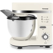Resim Homend Profashion 3014H Stand Mikser Krem Gümüş 
