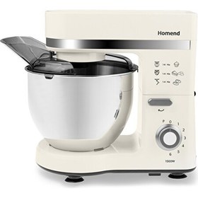 Resim Homend Profashion 3014H Stand Mikser Krem Gümüş 