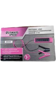 Resim Pil Ölçer cihazı Alternator Araç Pil 6-12 V Tester Gösterisi Alternatör LED Araba Motor makinesi tanıtıcı Lamba 