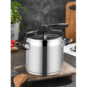 Resim Vento Sıyah 9 Lt Klasık Duduklu Tencere 