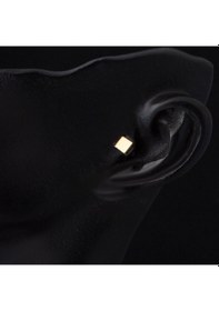 Resim 14 Ayar Altın Kare Tragus Küpe Kphsy14k22490 