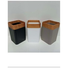 Resim Mimoza Çizgili Ahşap Diş Fırçalık 1 Adet Royaleks-y-869 Çok Renkli 