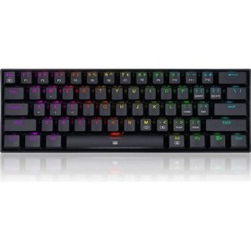 Resim Redragon K630 RGB Dragonborn %60 Blue Switch Kablolu Mekanik Klavye 