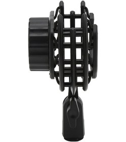 Resim Vkemall Kondenser Mikrofon Sarsıntı Dirençli Tutucu, Ayarı Kolay Plastik, 20.5-25.5mm Çap Uyumlu, Stüdyo/stage Uygun, 5/8-3/8 İç Dişli 