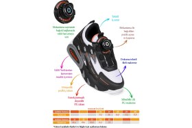 Resim Kiko Kids Gary Hafif Taban Bağcık Mekanizmalı Erkek Çocuk Spor Ayakkabı 