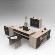 Resim Yurudesign Vario Abcef Ofis Büro Masa Takımı 3 Renk 