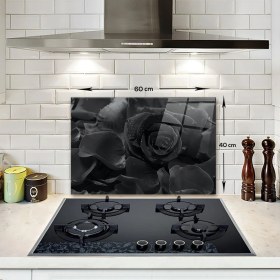 Resim Decorita Karagül Desen | Cam Ocak Arkası Koruyucu | 40cm X 60cm 