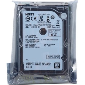 Resim Hgst Travelstar 7K1000 2.5" 1TB 7200RPM Sata 3 Hard Disk HTS721010A9E630 