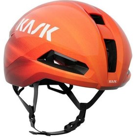 Resim Nirvana Yol Bisikleti Kaskı Turuncu Medium 