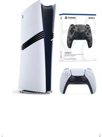 Resim Sony Playstation 5 Pro + 2. kol Dualsense controller Kamuflaj (İthalatçı Garantili) 