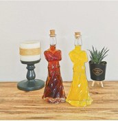 Resim ÖYKÜ VE YİĞİT Mevlana Rumi Yağdanlık - Sosluk - Sirkelik 250ML 2 Adet 