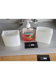 Resim Opencart Seifenhalter Palmolive Sabunluk Sadece Plastik Aparattır 