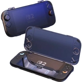 Resim Teknoroket Nintendo Switch 2 Şok Emici Sert Koruma Kabuğu – 360 Derece Tam Koruma 