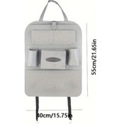 Resim Xuweiwei 1 Adet Siyah Sanrıo Ev Ofis Araç Kolçak Organizatörü Çok Cepli Ldq Premium Keçe 