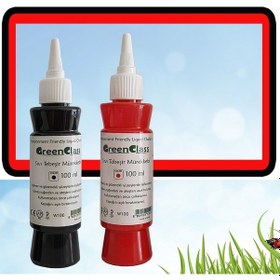 Resim Green Class Mürekkep Seti- Kırmızı-Siyah 