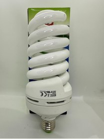 Resim Horoz Elektrik 60 Watt Büyük Spiral Tasarruflu Ampül JUMBO 2700K Sarı Işık 