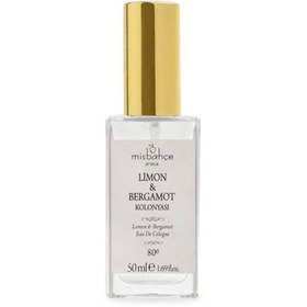 Resim Misbahçe limon bergamot kolonyası 50 ml 