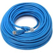 Resim 10 Metre Cat6 Kablo 10 Metre İnternet Kablosu 10 Metre Ethernet Kablosu Mavi Cat6 Kablo 