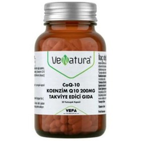 Resim Venatura CoQ-10 Koenzim Q10 200 mg Takviye Edici Gıda 30 Kapsül 