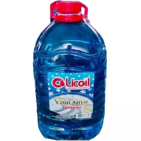 Resim LUBCO Licoil Antifrizli Şampuanlı Parfümlü Oto Cam Suyu 5 Lt -20c Derece 