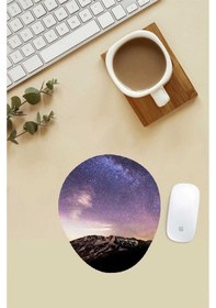 Resim Manzara Desenli Bilek Destekli Mouse Pad Mousepad 