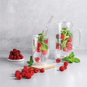 Resim AyrStore Çift Camlı Sürahi 