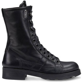 Resim Çizme Kadın Oxw002100 Oxs Frank 0021 Mıd D Leather Black Siyah 