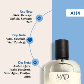 Resim Mad Parfüm Mad A114 Selective 100 ml Erkek Parfüm 