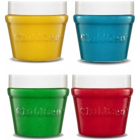 Resim Doğal Oyun Hamuru 4'lü Okul Set 4x125gr 