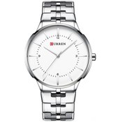 Resim Padalink Curren Erkek Kol Saati - 8321 Model, Klasik Kadran, Japon Kuvar Hareket, Çelik Kayış, Kronograf Ve Tarih Fonksiyonu, 3atm Su Geçirmez, Gümüş Kasa Beyaz Kadran Çok Renkli 