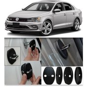 Resim Volkswagen Jetta 4Lü Kilit Koruyucu Kapak (228108780) 