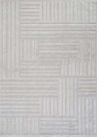 Resim Kaşmir Halı İskandinav Asta 120x180 Cm Salon Mutfak Halısı Yolluk Gri 