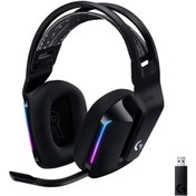 Resim LOGITECH G G733 Lightspeed RGB Kablosuz 7.1 Surround Ses Oyuncu Kulaklığı - Siyah 