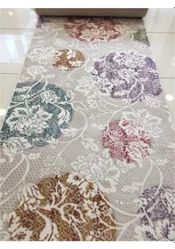 Resim Kaşmir Halı Kesme Yolluk En 1 Metre 