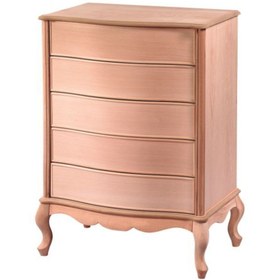 Resim Mavikoltukdöşeme Ms - Şif 121 / 80 Cm Barcelona Şifonyer Cilasız Ham Ahşap 
