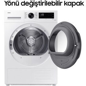 Resim Samsung DV90CGC0A0AEAH 9 Kg A Çamaşır Kurutma Makinesi 