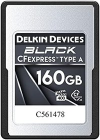 Resim Delkin CFexpress 160GB Siyah Tip A Hafıza Kartı 