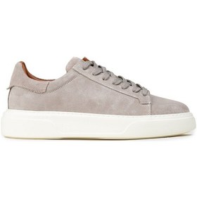 Resim Deery Erkek Hakiki Süet Gri Sneaker Ayakkabı - 04651mgrıe02 
