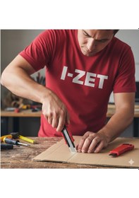 Resim I-zet 18 Mm Profesyonel Maket Bıçağı 288 Adet 