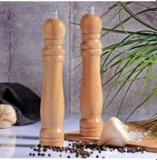 Resim Ahşap Öğütücü - Tuz Karabiber Öğütücüsü Büyük 25,5 Cm Tekli 