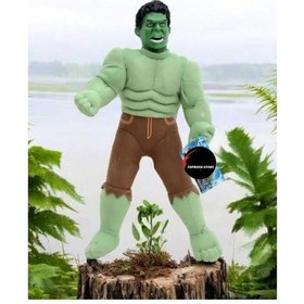 Resim Hulk Peluş Oyuncak Büyük Boy Uyku Arkadaşı 40 Cm Yeşil 