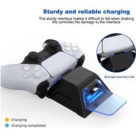 Resim Dobe TP5-0528 Type-C Usb İkili Şarj Yuvası İstasyonu PS5 